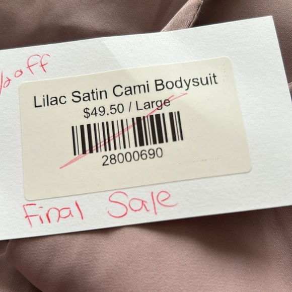 Wishlist Apparel BodySuit Size Large - Picture 7 of 7